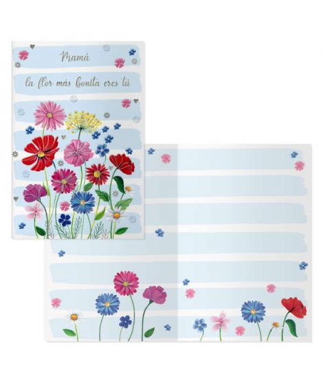 Dohe Tarjeta de Felicitacion Dia de la Madre - 11.5x17cm - Impresas a Todo Color - Estampaciones con Pelicula de Color - Estampa