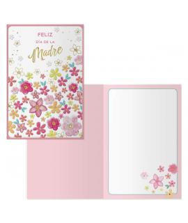 Dohe Tarjeta de Felicitacion Dia de la Madre - 11.5x17cm - Impresas a Todo Color - Estampaciones con Pelicula de Color - Estampa