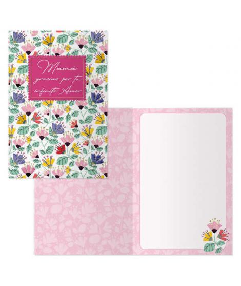 Dohe Tarjeta de Felicitacion Dia de la Madre - 11.5x17cm - Impresas a Todo Color - Estampaciones con Pelicula de Color - Estampa