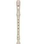 Yamaha YRS-23 Flauta Dulce - Fabricada en Plastico - Ideal para los mas Pequeños - Incluye Funda - Color Marfil