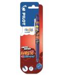 Pilot Frixion Clicker Naruto Shippuden Boligrafo de Gel Retractil Borrable - Punta de Bola 0.7mm - Trazo 0.4mm - Grip de Agarre 