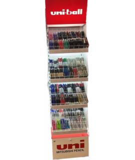 Uni-ball Expositor Torre de 780 Surtidos - Gamas Variadas - Articulos de Escritura - Color Surtido