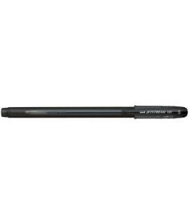 Uni-ball JetStream SX-101-10 Boligrafo de Tinta - Punta de Bola 1mm - Tinta de Secado Instantaneo - Ideal para Zurdos - Color Ne
