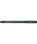 Uni-ball JetStream SX-101-10 Boligrafo de Tinta - Punta de Bola 1mm - Secado Instantaneo - Ideal para Zurdos - Color Azul
