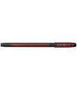 Uni-ball JetStream SX-101-10 Boligrafo de Tinta - Punta de Bola 1mm - Secado Instantaneo - Ideal para Zurdos - Color Rojo