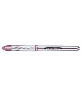 Uni-ball Vision Elite UB-200 Rollerball de Tinta Liquida - Punta de Bola 0.8mm - Sistema Antifugas para Viajes - Color Vino
