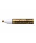Uni-ball PX-30 Marcador de Pintura - Punta Biselada Acrilica 4-8.5mm - Linea Gruesa - Cuerpo de Aluminio - Tinta Permanente Resi