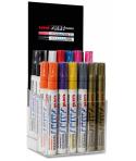 Uni-ball PX-20 Expositor de 30 Marcadores de Pintura - Punta Acrilica de Bala 2.2-2.8mm - Permanente en todas las Superficies - 
