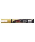 Uni-ball PWE-5M Marcador de Tiza Liquida - Punta Conica 1.8-2.5mm - Borrado en Humedo - Resistente a la Lluvia y Exteriores - Co