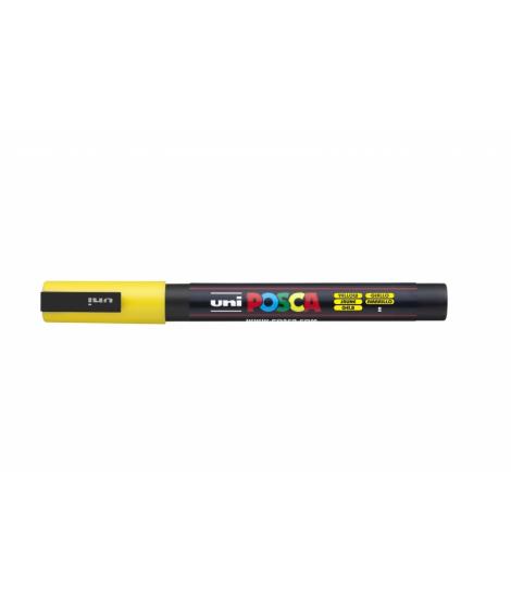 Posca PC-3M Marcador de Pintura - Base al Agua - Punta Conica de 0.9-1.3mm - No Permanente - Resistente a la Luz - Inodoro - Ide