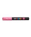 Posca PC-1M Marcador de Pintura - Punta Conica 0.7mm - Tinta Base al Agua - Resistente a la Luz - Color Rosa