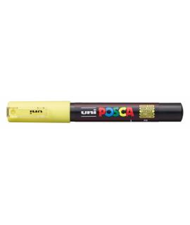 Posca PC-1M Marcador de Pintura - Punta de Poliester Conica 0.7mm - Tinta Base al Agua - No Permanente - Resistente a la Luz - C