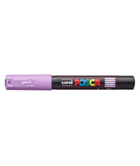 Posca PC-1M Marcador de Pintura - Punta de Poliester Conica 0.7mm - Tinta Base al Agua - Resistente a la Luz - No Permanente - C
