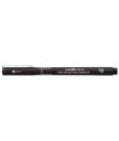 Uni-ball PINCS3-200 Rotulador Calibrado - Punta Poliacetal - Trazo Chisel - Tinta Pigmentada Resistente al Agua y Luz - Color Ne