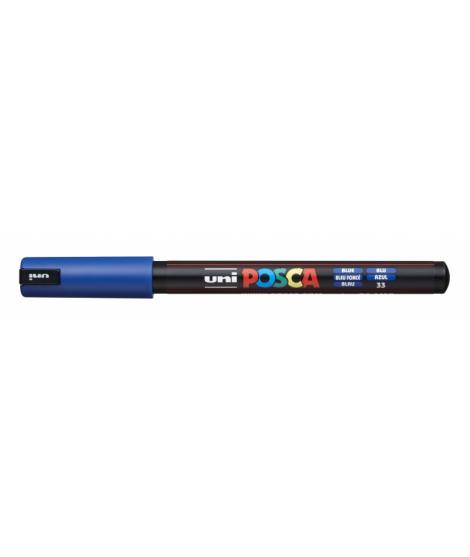 Posca PC-1MR Marcador de Pintura - Punta Roller de Fibra 0.7mm - Linea Extrafina - Tinta Pigmentada Base al Agua - Resistente a 