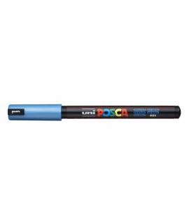 Posca PC-1MR Marcador de Pintura - Punta Roller de Fibra 0.7mm - Tinta Pigmentada Base al Agua - Linea Extrafina - Resistente a 