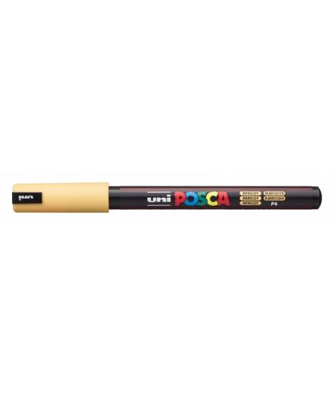 Posca PC-1MR Marcador de Pintura - Punta Roller de Fibra 0.7mm - Linea Extrafina - Tinta Pigmentada Base al Agua - Resistente a 