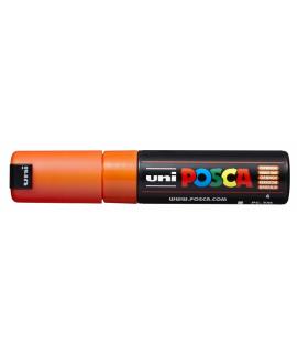 Posca PC-7M Marcador de Pintura - Punta de Bala 4.5-5.5mm - Tinta Base al Agua - Resistente a la Luz - Color Naranja