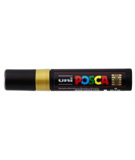 Posca PC-17K Marcador de Pintura - Punta Biselada de Poliester 15mm - Linea Muy Gruesa - Tinta Base al Agua - Resistente a la Lu