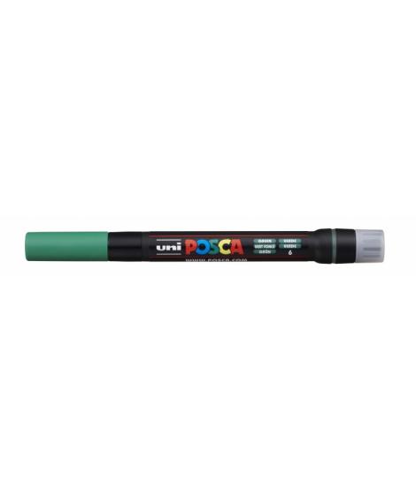 Posca PCF-350 Marcador de Pintura - Punta Acrilica Estilo Pincel - Tinta Pigmentada Base al Agua - Resistente a la Luz - No Perm