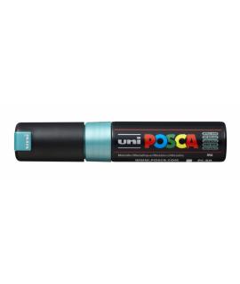 Posca PC-8K Marcador de Pintura - Punta Biselada Acrilica 8mm - Tinta Base al Agua - Resistente a la Luz - No Permanente - Color