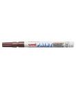 Uni-ball PX-21 Paint Marker - Marcador de Pintura - Punta Acrilica de Bala 0.8-1.2mm - Permanente en Todas las Superficies - Res