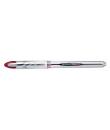 Uni-ball Vision Elite UB-200 Rollerball de Tinta Liquida - Punta de Bola 0.8mm - Sistema Antifugas para Viajes - Color Rojo