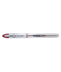 Uni-ball Vision Elite UB-200 Rollerball de Tinta Liquida - Punta de Bola 0.8mm - Sistema Antifugas para Viajes - Color Rojo