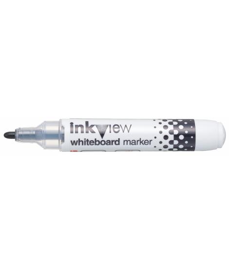 Uni-ball PWB-202 Inkview Marcador de Pizarra Blanca - Punta Conica 1.8-2.2mm - Zona Transparente para Nivel de Tinta - Escritura