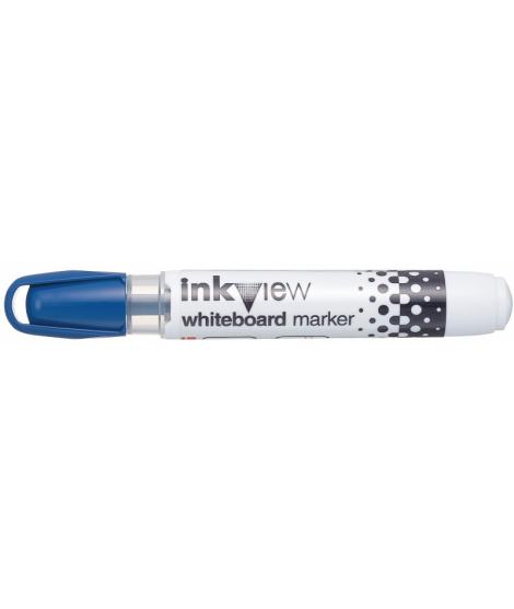 Uni-ball PWB-202 Inkview Marcador de Pizarra Blanca - Punta Conica 1.8-2.2mm - Zona Transparente para Nivel de Tinta - Escritura