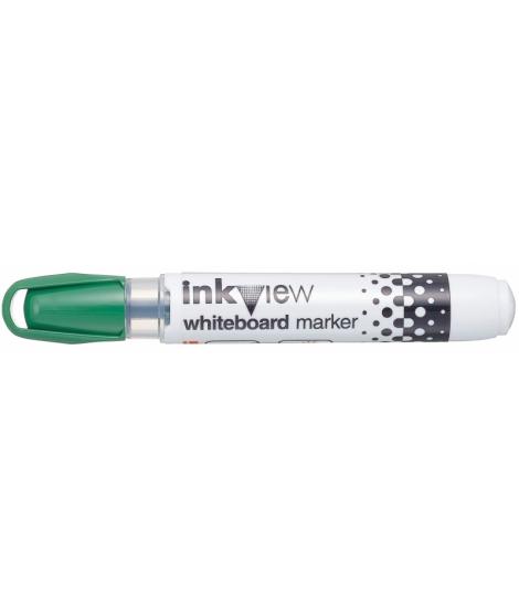 Uni-ball PWB-202 Inkview Marcador de Pizarra Blanca - Punta Conica 1.8-2.2mm - Zona Transparente para Nivel de Tinta - Escritura