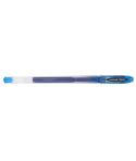 Uni-ball UM-120 Boligrafo de Tinta Gel - Punta de Bola 0.7mm - Tinta Resistente al Agua y Luz - Color Azul Claro