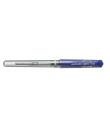 Uni-ball Signo Broad UM-153 Roller de Tinta Gel - Punta de Bola 1mm - Trazo Estilografico - Sujecion de Caucho - Color Azul