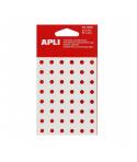 Apli Pack con 96 Arandelas de Refuerzo Ø13mm - Alta Resistencia a Tirones y Rozaduras - Ideal para Escuela, Oficina y Hogar - Co