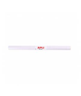 Apli Rollo de Polipropileno Transparente - Adhesivo Reposicionable - Sistema Easy Peel - Cuadricula de Precision - Alta Resisten