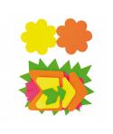 Apli Pack de 50 Carteles Fluorescentes Surtidos - Alto Gramaje - Gran Resistencia - Ideales para Ofertas y Promociones - Color A
