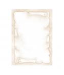 Apli Pack de 20 Hojas de Papel Tematico Pergamino - 90gr - Impresion a Color - Ideal para Invitaciones y Manualidades - Compatib