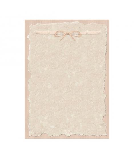 Apli Pack de 20 Hojas de Papel Tematico Pergamino Moderno - 90gr - Impresion a Color - Ideal para Invitaciones y Manualidades - 