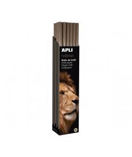 Apli Rollo de Papel Kraft - 70gr - Fibras Naturales - Alta Resistencia - Homogeneidad de Color - Ideal para Embalajes y Manualid