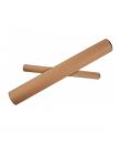 Apli Tubo de Carton para Documentos - Incluye Tapones de Plastico - Apto para Tamaños A2/A1 - Ideal para Planos, Graficos, Poste