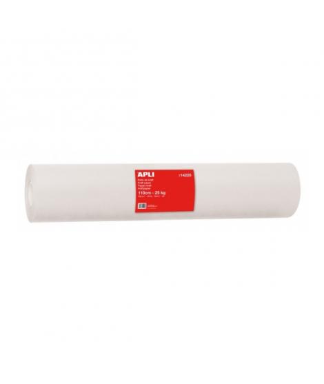 Apli Bobina de Papel Kraft - Ideal para Dispensadores - Perfecto para Envolver Productos - Uso en Fabricas y Almacenes - Color B