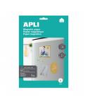 Apli Pack de 3 Hojas de Papel Magnetico A4 - 650gr - Apto para Impresoras Inkjet - Facil de Usar - Ideal para Imagenes Personali