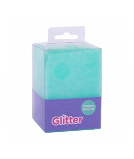 Apli Cubilete de Silicona Portalapices Glitter Collection - Tacto Suave - Resistente y Flexible - Facil de Limpiar - Versatil pa