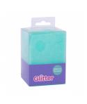 Apli Cubilete de Silicona Portalapices Glitter Collection - Tacto Suave - Resistente y Flexible - Facil de Limpiar - Versatil pa