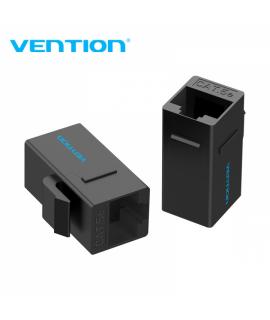 Vention Adaptador Conector RJ45 Cat5e UTP Hembra a Hembra - Color Negro