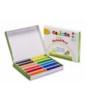 Carioca Tita Pack de 288 Lapices Hexagonales de Resina - Mina Ø 3mm - Colores Brillantes y Lavables - Escritura Blanda - Ideal p