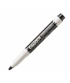 Carioca Rotulador para Pizarra Blanca Clip - Tapa con Clip - Se Borra Facilmente - Se Seca Rapidamente - Punta de Ø 4.5mm - Colo