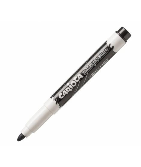 Carioca Rotulador para Pizarra Blanca Clip - Tapa con Clip - Se Borra Facilmente - Se Seca Rapidamente - Punta de Ø 4.5mm - Colo