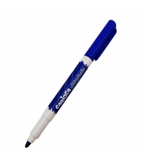 Carioca Rotulador para Pizarra Blanca Clip - Tapa con Clip - Se Borra Facilmente - Se Seca Rapidamente - Punta de Ø 4.5mm - Colo