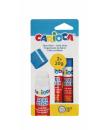 Carioca Pack de 2 Pegamentos de Barra - Ideal para Casa, Colegio y Oficina - Pega Papel, Fotos y Tejidos - sin Disolventes - Col